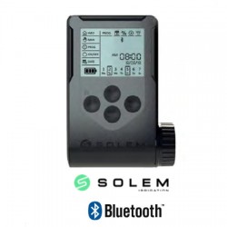 Programador riego Bluetooth Solem Woobee exterior LCD batería