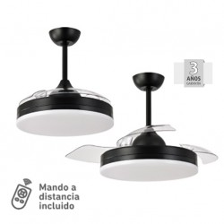Ventilador Retráctil de Techo Celer DC 32w LED 3CCT