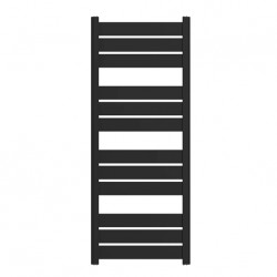 Radiador Toallero Mithos Delta SENSE Negro
