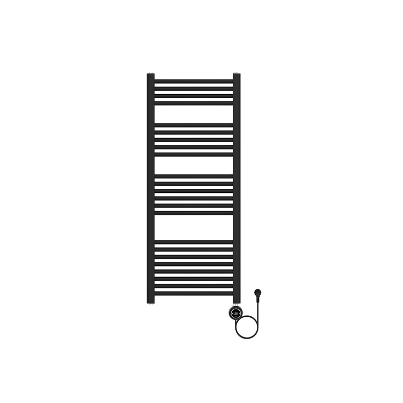 Radiador Toallero Eléctrico WIFI Mithos Gamma SENSE Negro