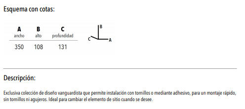 escobillero pared